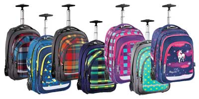 Školské tašky na kolieskach predaj